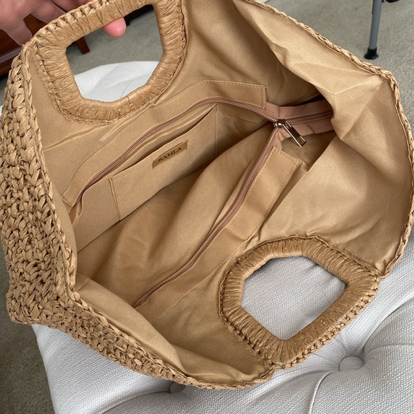 RAMLA straw bag - Picture 3 of 9